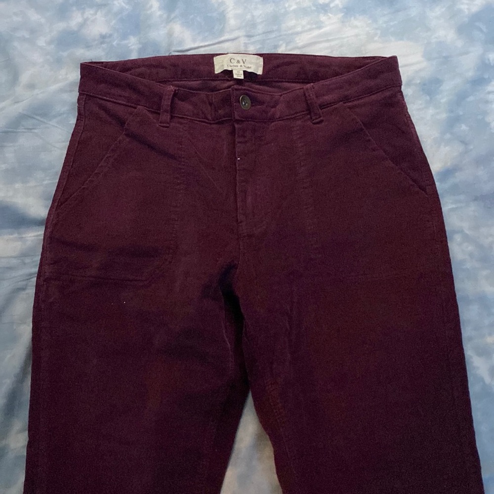 Berry bootcut jeans